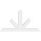 Ekena Millwork Saratoga Architectural Grade PVC Gable Bracket, 48"W x 26"H x 2"D x 4"F, 13/12 Pitch GBP048X26X0204SAR00 - alternate 4